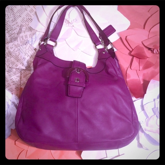 Coach Handbags - Coach Soho Lynn Shoulder Bag Leather F17092